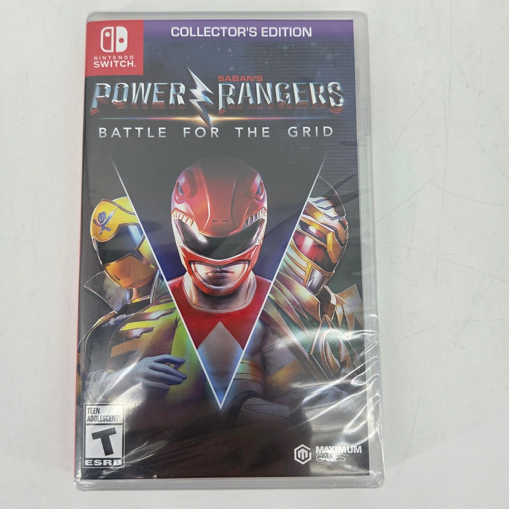 Power Rangers Battle for the Grid Collectors Edition Nintendo Switch New Sealed